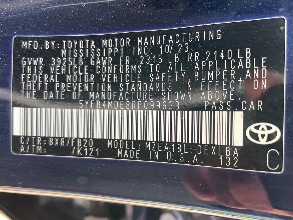 Used 2024 Toyota Corolla LE FWD image 37