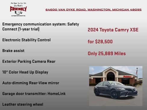 Used 2024 Toyota Camry XSE image 15