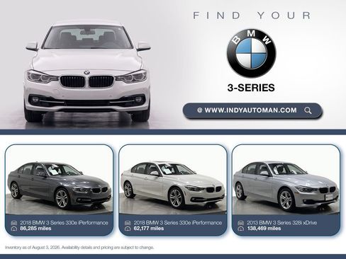 Used 2018 BMW 330e RWD image 15