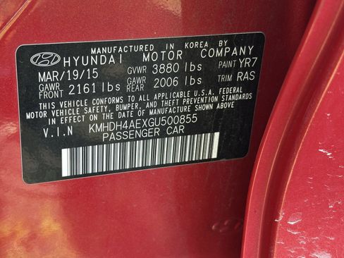 Used 2016 Hyundai Elantra SE FWD image 12