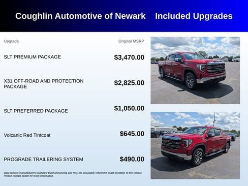 Used 2023 GMC Sierra 1500 SLT w/ SLT Premium Package AWD/4WD image 3