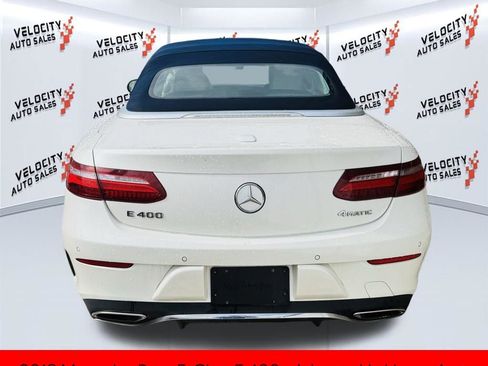 Used 2018 Mercedes-Benz E 400 4MATIC Cabriolet w/ Premium 2 Package (Q02) image 16