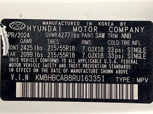 Used 2024 Hyundai Kona SEL AWD/4WD image 71