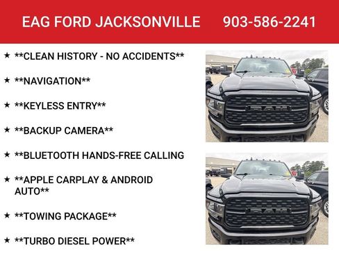 Used 2024 RAM 3500 Big Horn w/ Night Edition AWD/4WD image 2