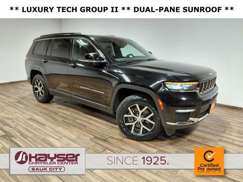Certified 2024 Jeep Grand Cherokee L Limited w/ Luxury Tech Group II image 1