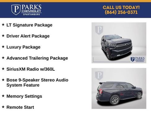 Certified 2022 Chevrolet Tahoe LT w/ LT Signature Package RWD image 6