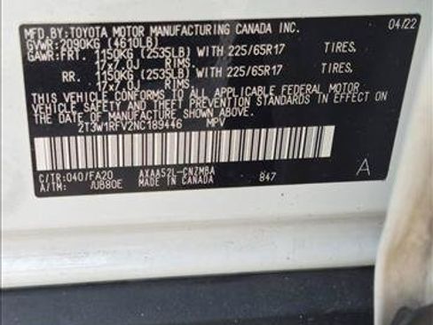 Used 2022 Toyota RAV4 XLE FWD image 22