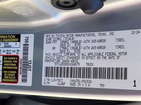 New 2025 Toyota Tundra SR5 image 28