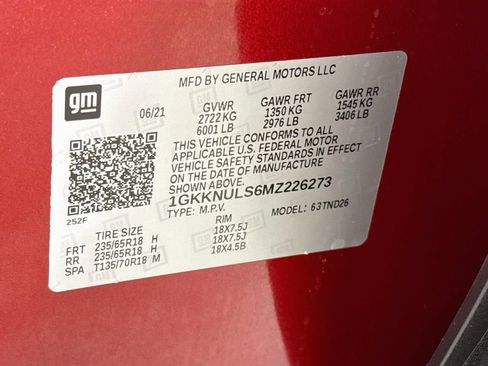 Used 2021 GMC Acadia SLT w/ Technology Package AWD/4WD image 37