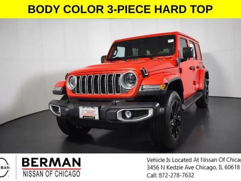 Used 2025 Jeep Wrangler Unlimited Sahara AWD/4WD image 1