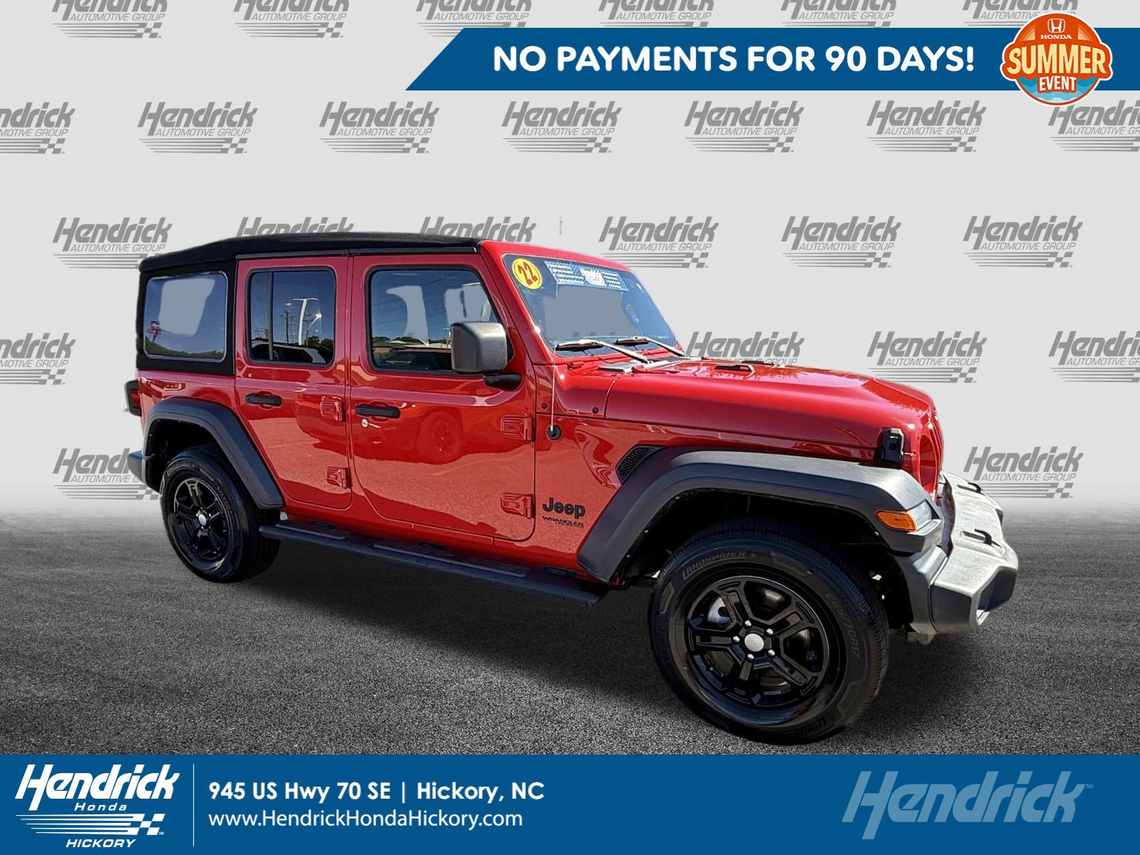 Used 2022 Jeep Wrangler Unlimited Sport AWD/4WD image 1