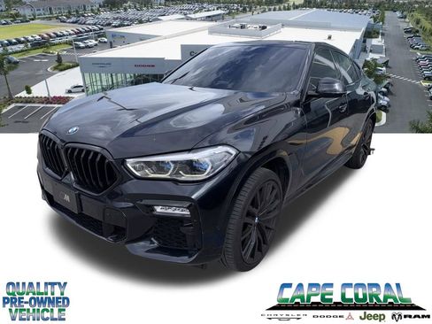 Used 2020 BMW X6 M50i w/ Executive Package AWD/4WD image 1