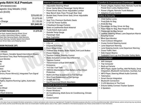 Used 2019 Toyota RAV4 XLE Premium w/ Cold Weather Package FWD image 3