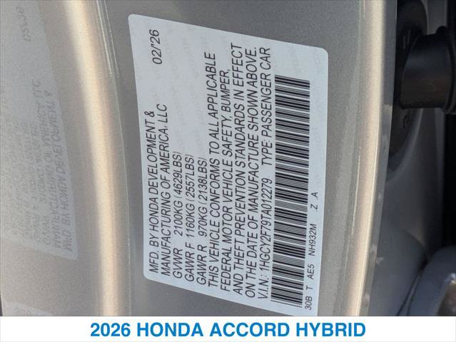 New 2026 Honda Accord Sport image 26