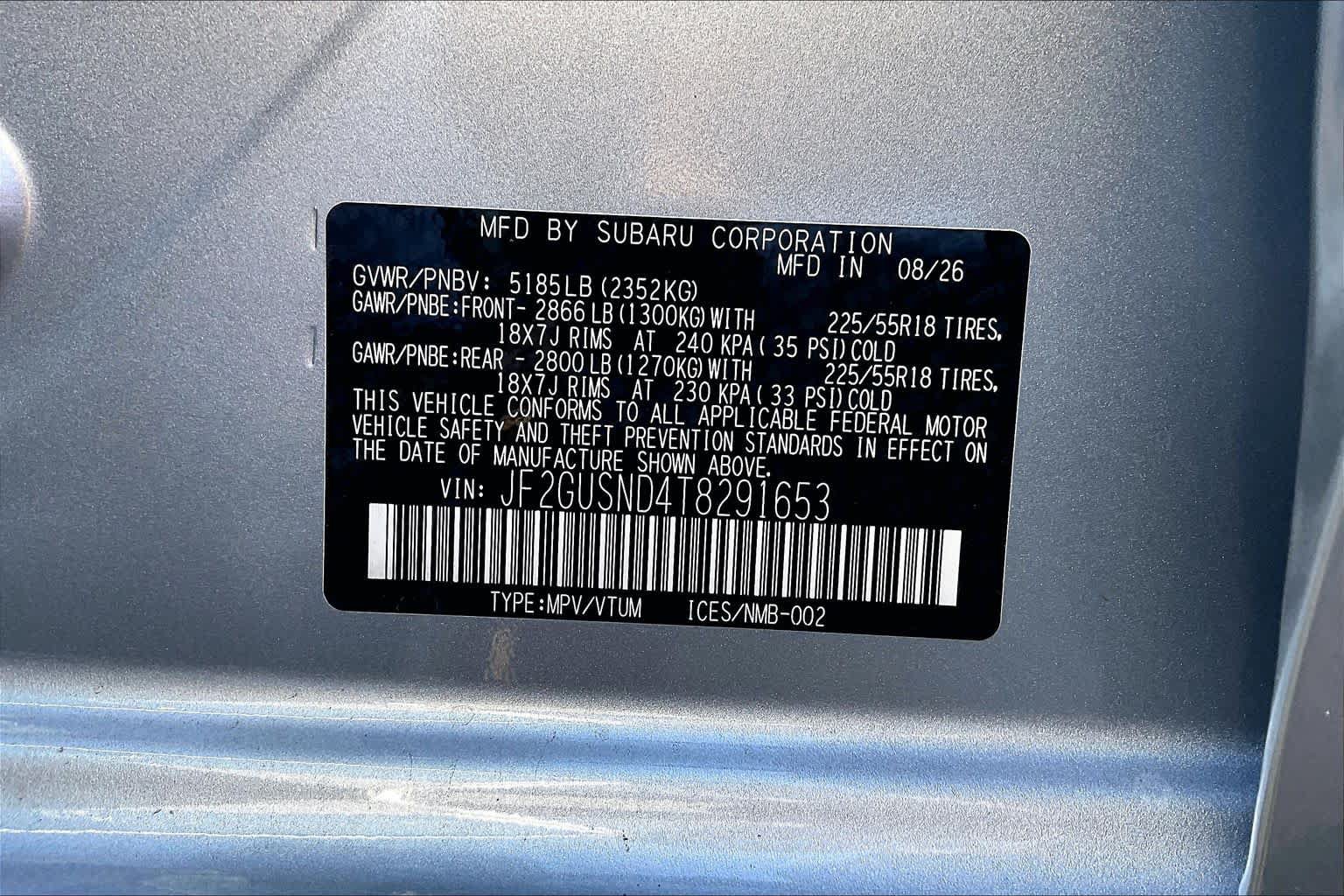 New 2026 Subaru Crosstrek 2.5i Limited AWD/4WD image 19