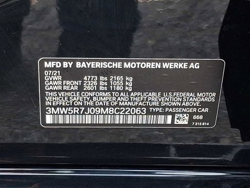 Used 2021 BMW 330i xDrive Sedan w/ Driving Assistance Package AWD/4WD image 27