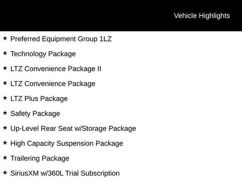 Used 2025 Chevrolet Silverado 1500 LTZ w/ Technology Package AWD/4WD image 4