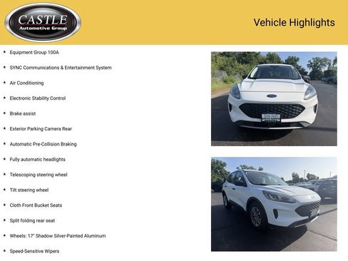 Used 2021 Ford Escape S FWD image 4