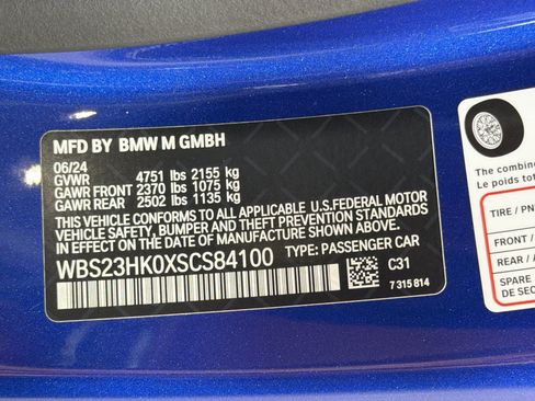 Used 2025 BMW M4 Competition w/ Executive Package RWD image 42