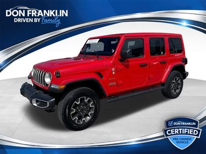 Used 2024 Jeep Wrangler Unlimited Sahara