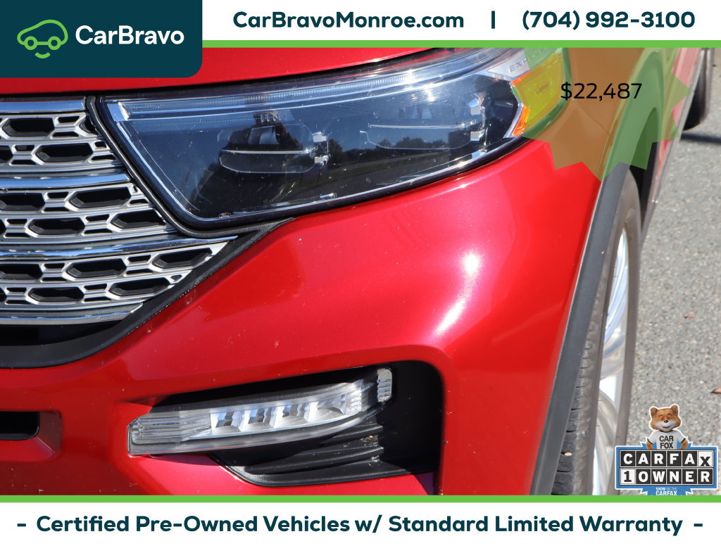 Used 2022 Ford Explorer Limited w/ Equipment Group 301A AWD/4WD image 10