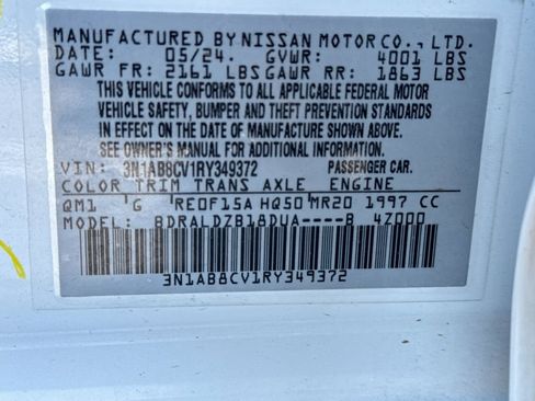 Used 2024 Nissan Sentra SV FWD image 28