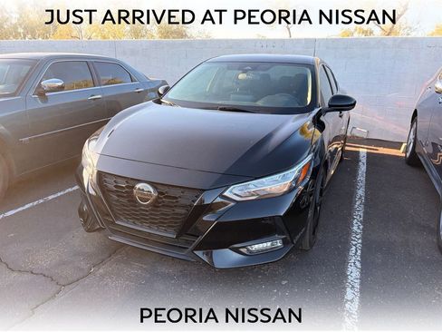 Used 2023 Nissan Sentra SR w/ Midnight Edition Package FWD image 1