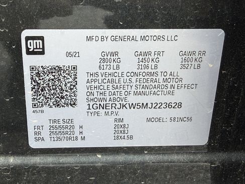 Used 2021 Chevrolet Traverse RS FWD image 17