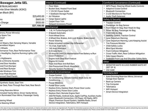 Used 2020 Volkswagen Jetta SEL image 16