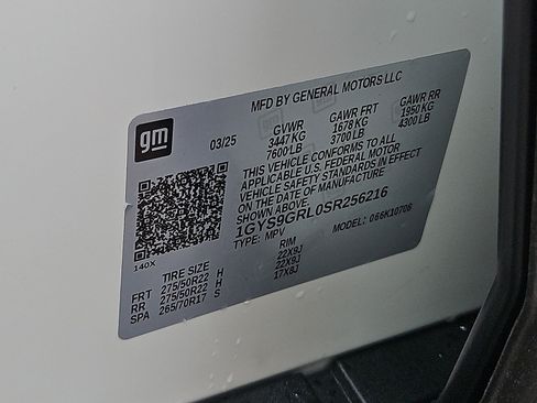 Certified 2025 Cadillac Escalade Sport Platinum AWD/4WD image 29