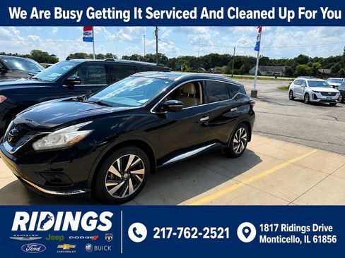 Used 2015 Nissan Murano Platinum w/ Cargo Package w/Cover AWD/4WD image 1