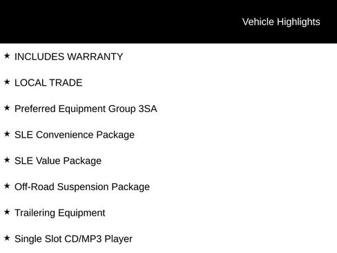 Used 2018 GMC Sierra 1500 SLE w/ SLE Value Package AWD/4WD image 1