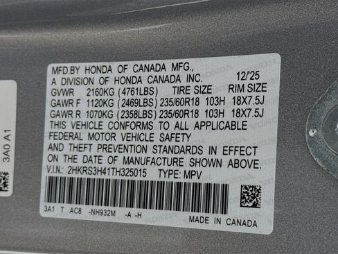 Used 2026 Honda CR-V EX image 37