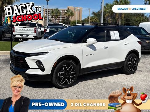 Used 2024 Chevrolet Blazer RS w/ Driver Confidence II Package FWD image 1