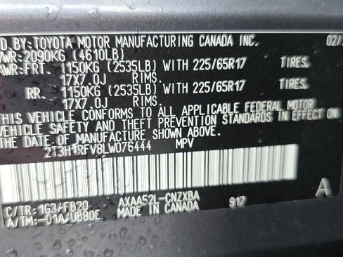 Used 2020 Toyota RAV4 LE w/ Carpet Mat Package FWD image 24