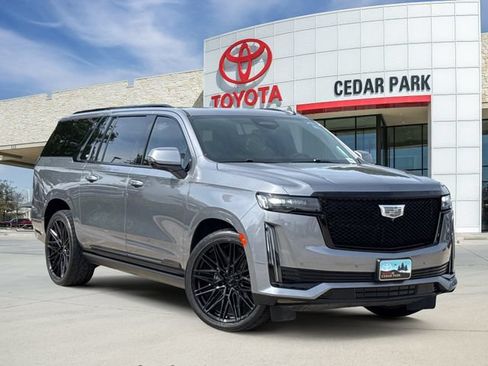 Used 2021 Cadillac Escalade ESV Sport w/ Driver Assist Tech Package RWD image 1