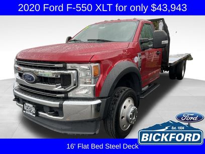 Used 2020 Ford F550 4x4 Regular Cab Super Duty w/ XLT Value Package