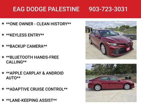 Used 2018 Toyota Camry LE FWD image 4