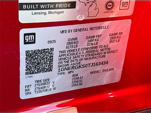 New 2026 Chevrolet Traverse LT w/ LPO, Floor Liner Package image 44