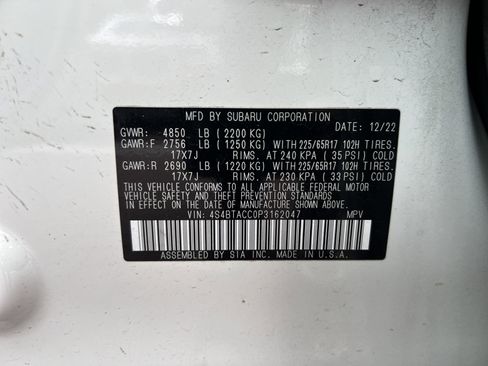 Used 2023 Subaru Outback Premium AWD/4WD image 33