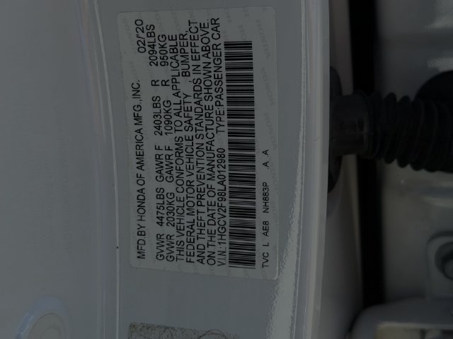 Used 2020 Honda Accord Touring image 28