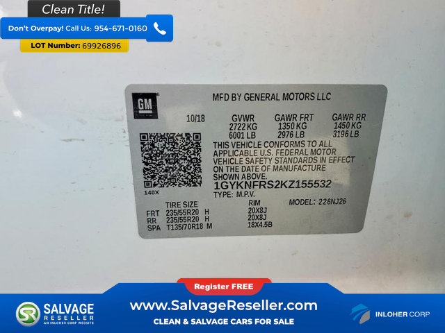 Used 2019 Cadillac XT5 Premium Luxury AWD/4WD image 17