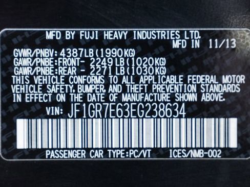 Used 2014 Subaru Impreza WRX Limited image 94