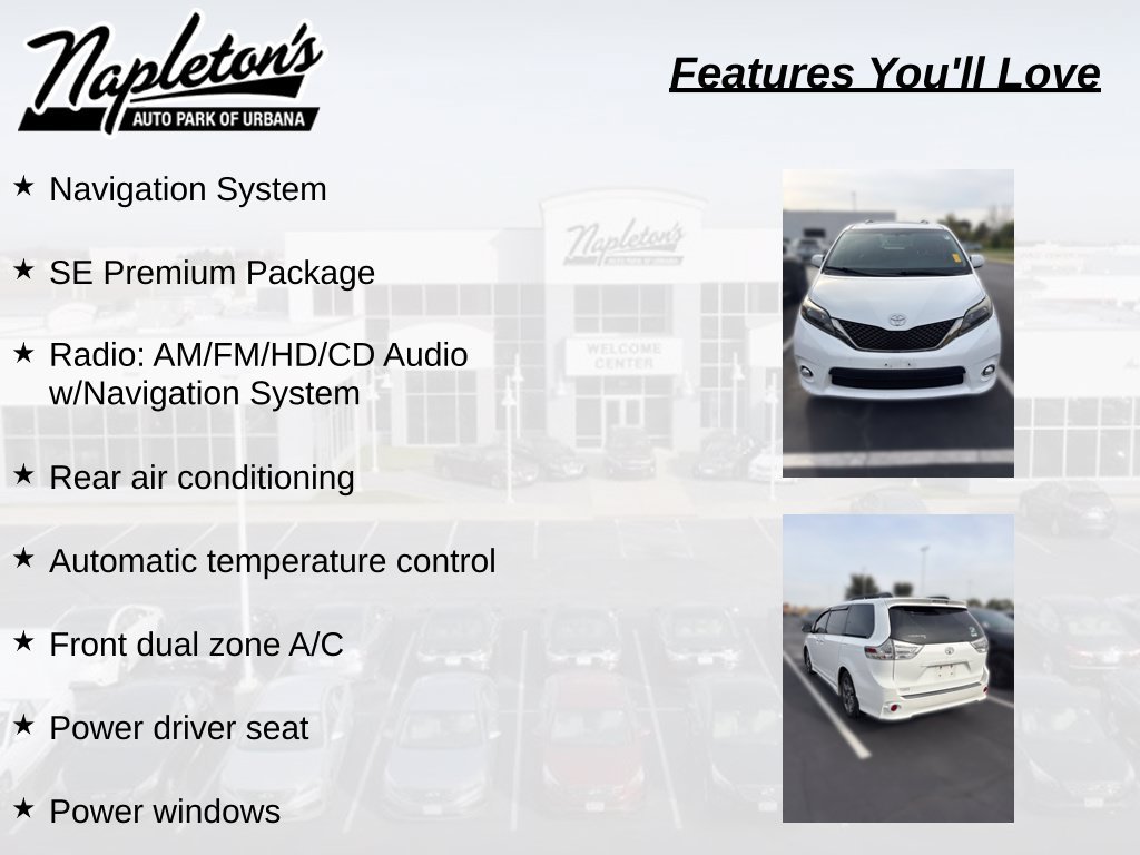 Used 2017 Toyota Sienna SE Premium FWD image 5