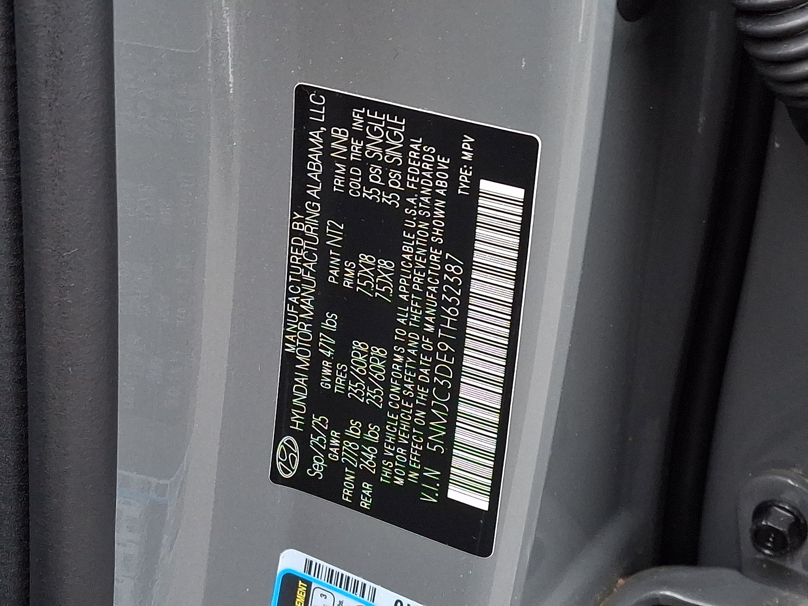 Certified 2026 Hyundai Tucson SEL FWD image 28