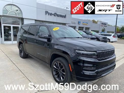 Used 2024 Jeep Grand Wagoneer L Series II w/ Quick Order Packagew 28T AWD/4WD image 1