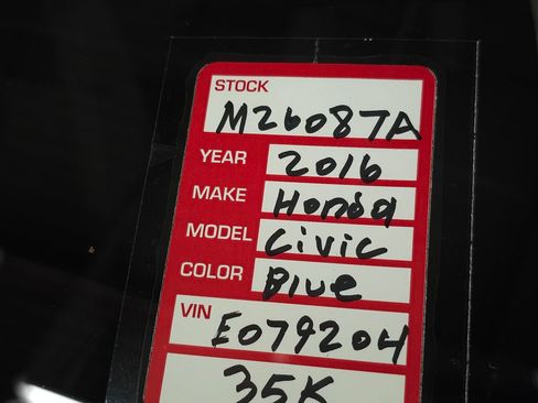 Used 2016 Honda Civic LX image 29