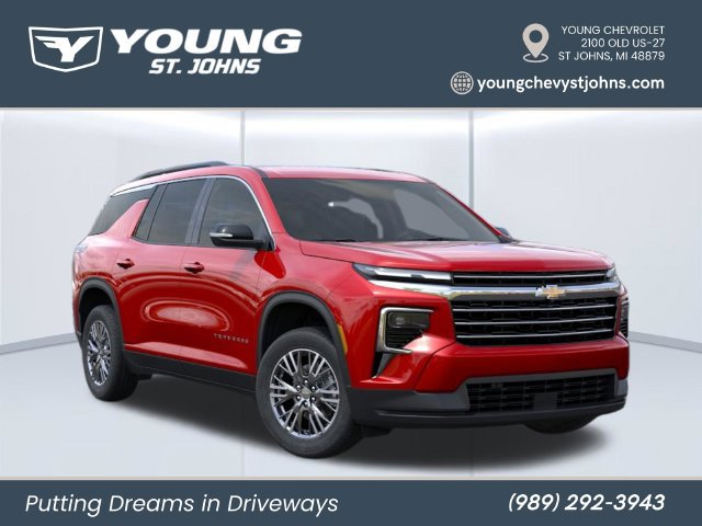 New 2027 Chevrolet Traverse LT w/ LPO, Floor Liner Package AWD/4WD image 1