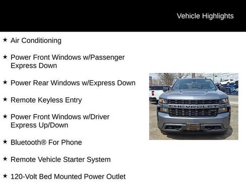 Used 2020 Chevrolet Silverado 1500 Custom w/ Custom Value Package AWD/4WD image 17