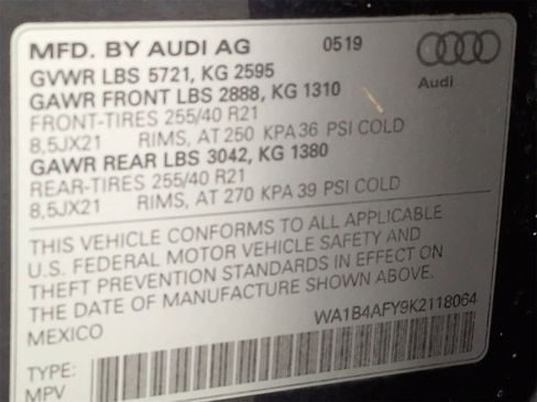 Used 2019 Audi SQ5 Premium Plus w/ Premium Plus Package image 40